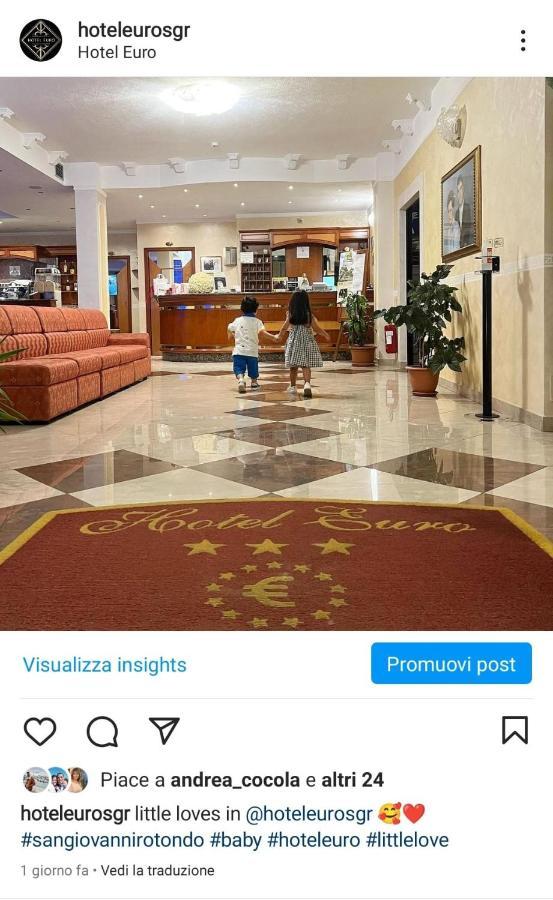 Hotel Euro Сан-Джованни-Ротондо Экстерьер фото